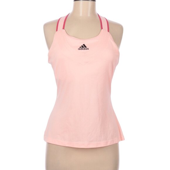 Adidas Women's Peachy Pink Tank Top M - Picture 1 of 2